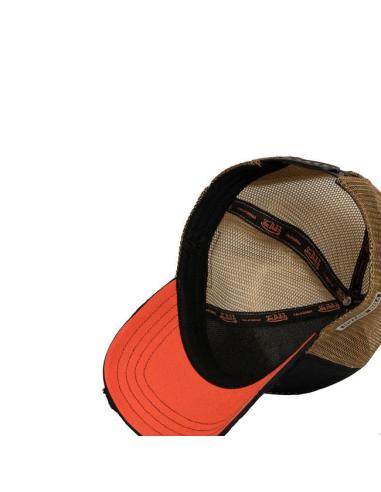 Von Dutch Crew Fire Head Black Cap – Adjustable