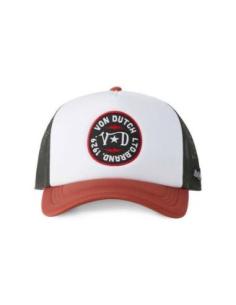 GORRA VON DUTCH FOAM BROWN/WHITE/BLUE — AJUSTABLE 2