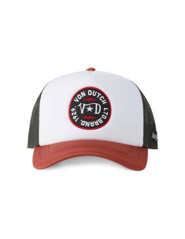 Von Dutch Foam Cap brown/white/blue – Trucker