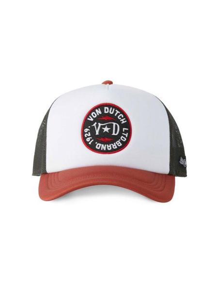 Cappellino Von Dutch Foam marrone/bianco/blu – Trucker