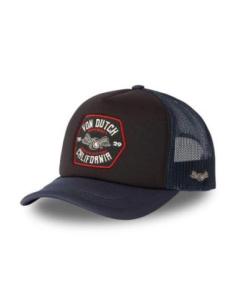 GORRA VON DUTCH FOAM EYE BLUE/BLACK — AJUSTABLE