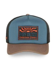 GORRA VON DUTCH FOAM SUN BLUE/BROWN — AJUSTABLE 2