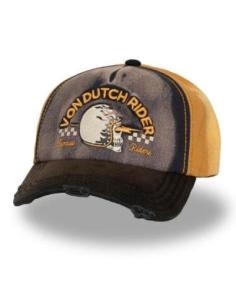 GORRA VON DUTCH XAVIER FAMOUS YELLOW — AJUSTABLE