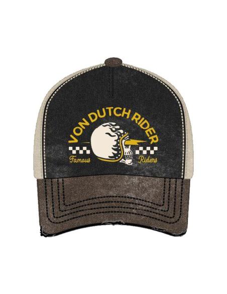 Gorra Von Dutch Xavier Famous creme – Ajustável
