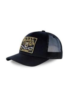 GORRA VON DUTCH HERITAGE SQUARE PATCH EYES GOLD/BLACK —...