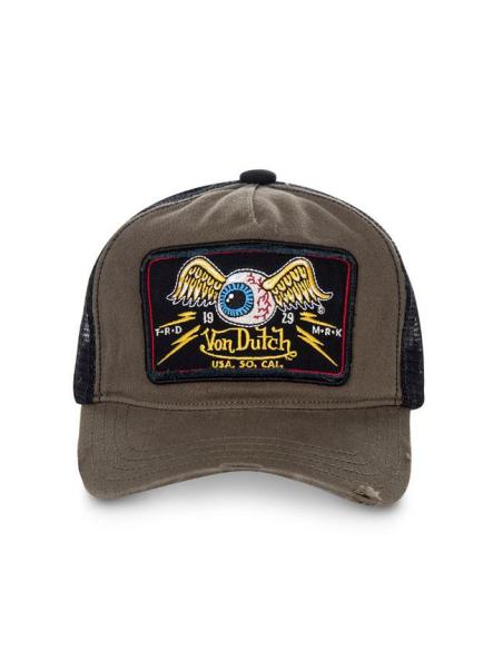 Boné Von Dutch Heritage Eyes cáqui – Ajustável