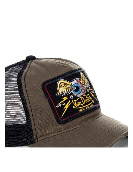 Casquette Von Dutch Heritage Eyes kaki – Réglable
