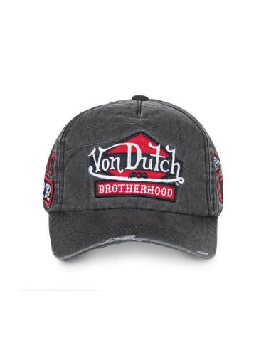 Casquette Von Dutch Heritage gris denim – Réglable