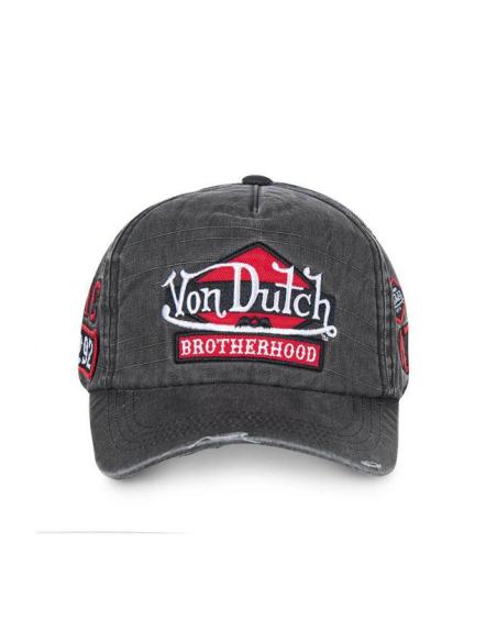 Von Dutch Heritage Cap grey denim – Adjustable