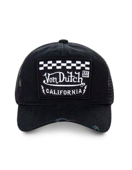 Casquette Von Dutch Heritage Racer noire – Réglable