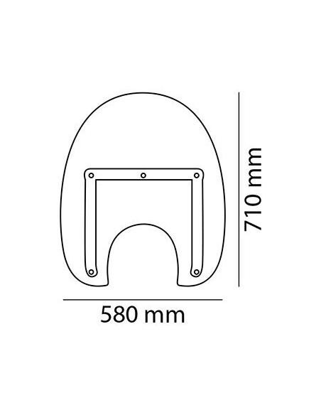 Puig America Iii Indian Scout Specific Windscreen