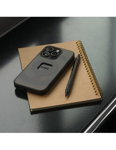 Capa CAYO phone.dokk iPhone 15 Pro MagSafe smoky black