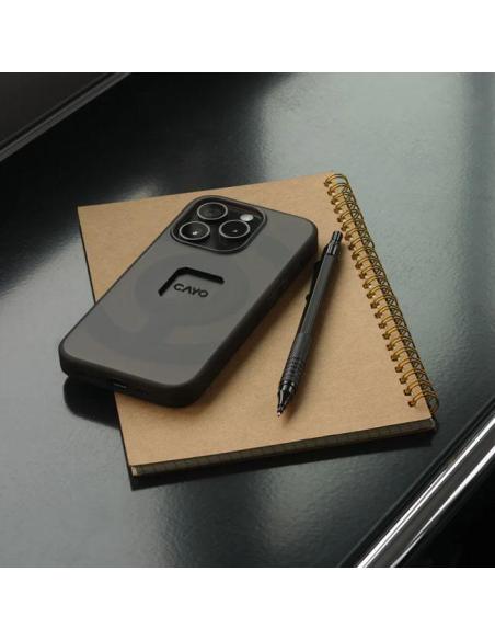 CAYO phone.dokk Case for iPhone 15 Pro MagSafe smoky black