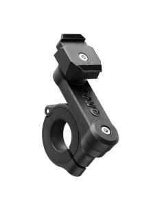 Supporto CAYO bike.dokk per bici o moto; bloccaggio rapido. Richiede custodia phone.dokk o pad uni.dokk.