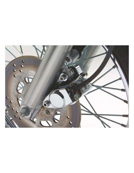 Chrome Left Brake Caliper Harley 84–99 | Big Twin and Sportster