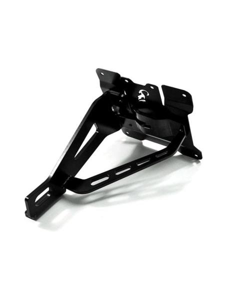 Supporto Targa Laterale Zieger Nero | Harley Sportster 90-03 con LED ECE