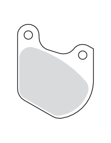 Pastilhas orgânicas MCS Dianteiras/Traseiras FLT 80–83 XL 79–81