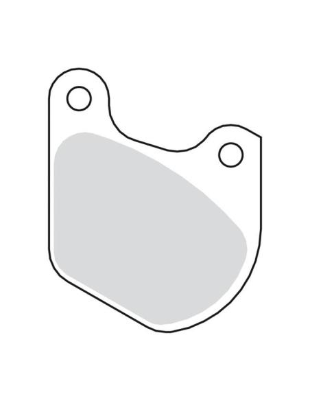 Organic Pads MCS Front/Rear FLT 80–83 XL 79–81
