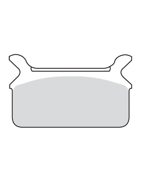 Plaquettes arrière MCS FLT/Touring 86–99