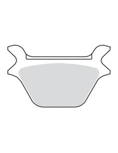 MCS Rear Pads Big Twin/TC/XL L87–99 (excluding FLT)