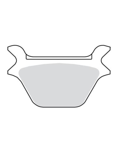 MCS Rear Pads Big Twin/TC/XL L87–99 (excluding FLT)