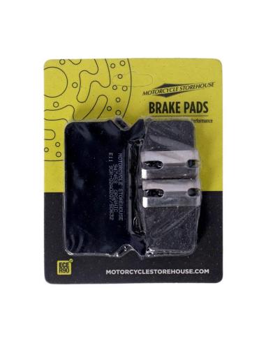 Organic Rear Brake Pads MCS FLT/Touring 86–99