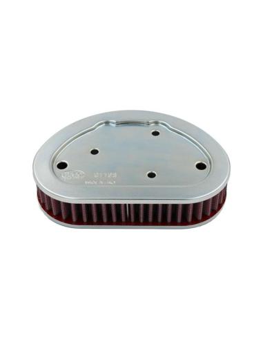 Filtro aire BMC Harley Dyna 2008–2017 tapa teardrop