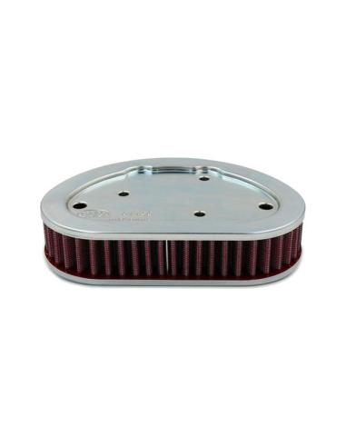 Filtro aria BMC Harley Dyna 2008–2017 copertura a goccia