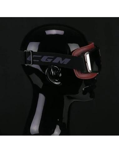 Gafas Moto 705 California Marrón | Lentes Espejo Homologadas EN1938