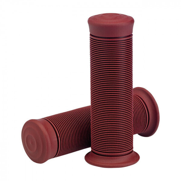 BILTWELL KUNG FU RUBBER GRIPS TPV OXBLOOD RED - 22MM
