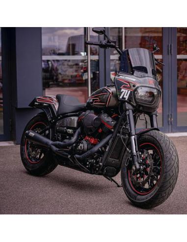 Malparidos 2-1 M8 Softail Euro 4/5 – Black Cerakote