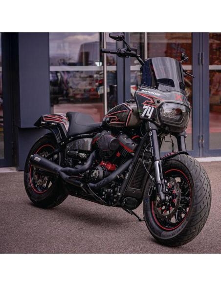 Malparidos 2-1 M8 Softail Euro 4/5 – Preto Cerakote