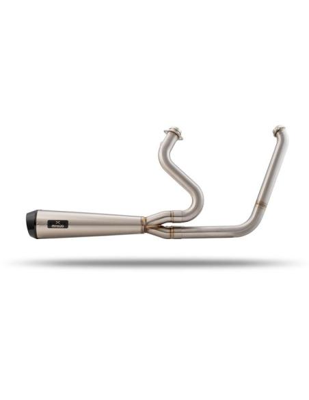 Malparidos 2-1 Exhaust for Dyna 5V 1999-2005 Stainless Steel Euro 2/3