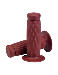 Biltwell Renegade Rubber Grips Tpv Oxblood Red - 22Mm