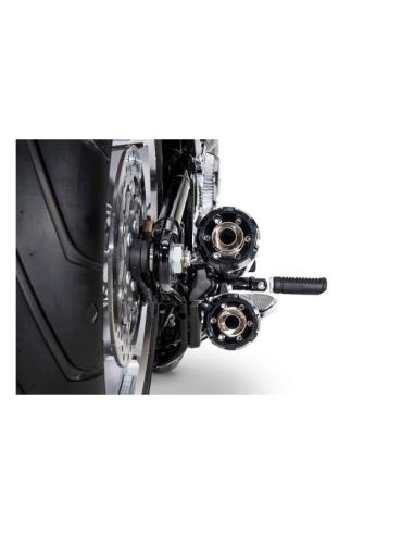 Silenciosos Zard Slip-Ons Overlapped Lisos para Softail Breakout y Fat Boy 18–24