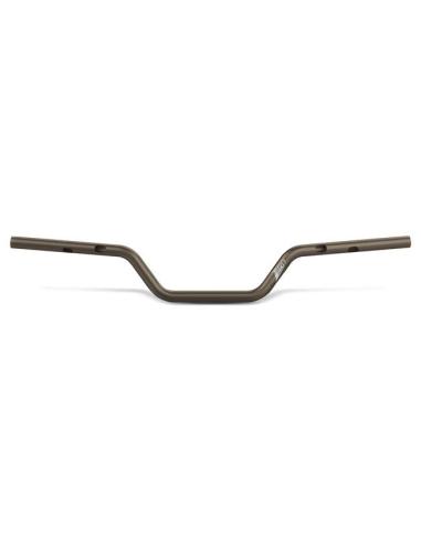 Manillar Zard Sport 4in Bronze Cerakote (Ø1in) para Softail 2025 y Touring con risers altos
