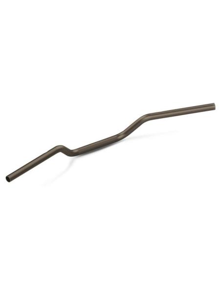 Manillar Zard Sport 4in Bronze Cerakote (Ø1in) para Softail 2025 y Touring con risers altos