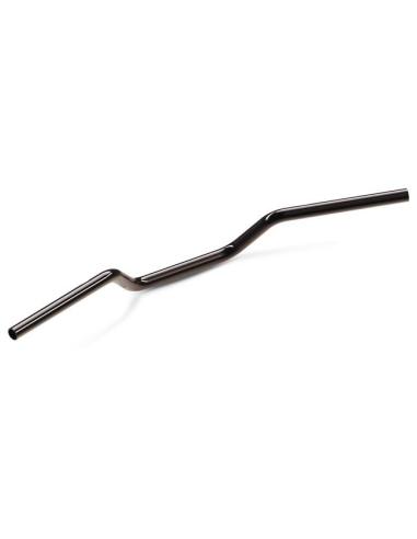 Guidão Zard Sport 4in Black Chrome (Ø1in) para Softail 2025 e Touring com risers altos