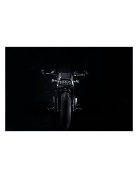 Cúpula Zard de faro en carbono para Sportster S 21–25