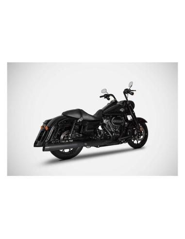 Zard slip-ons inox negro Euro 5 para Touring 21–23