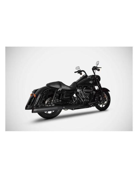 Zard slip-ons inox negro Euro 5 para Touring 21–23