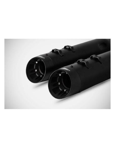 Zard slip-ons black inox Euro 5 for Touring 21–23