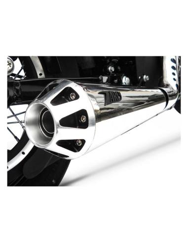 Escape Zard 2-1 cónico polido para XL Sportster 04–13 (Euro 3)