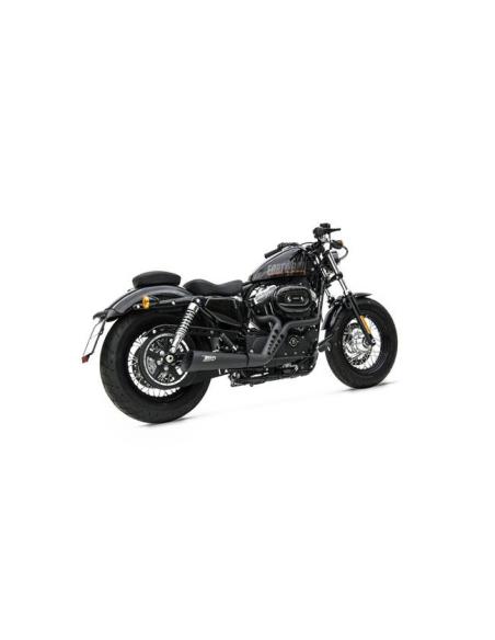 Escape Zard 2-1 Sport preto para XL Sportster 04-13 (Euro 3)