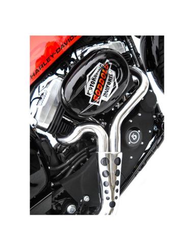 Escape Zard 2-1 Sport polido para XL Sportster 04–13 (Euro 3)