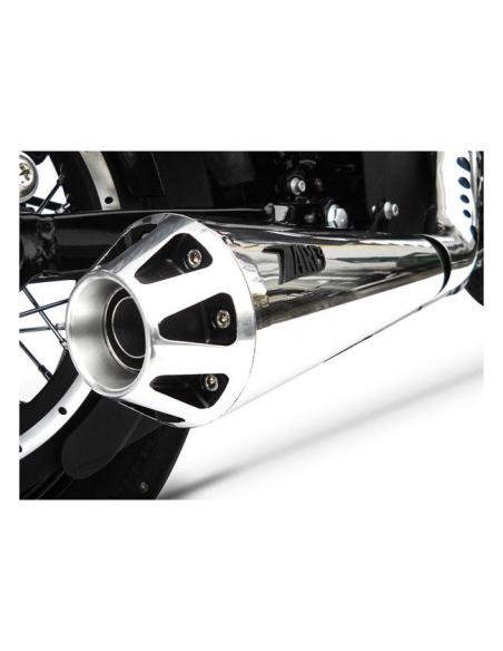 Escape Zard 2-1 Sport polido para XL Sportster 04–13 (Euro 3)