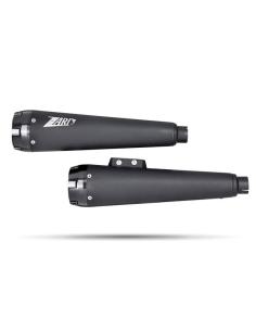 Slip-ons Zard 2-2 negro para Softail M8 2018–2023 (Euro 4/5)