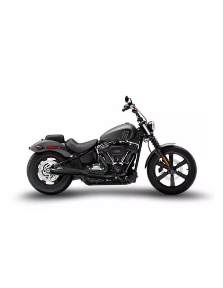 Escape Zard 2-1 Softail M8 2018–2020 Euro 4/5 (preto)