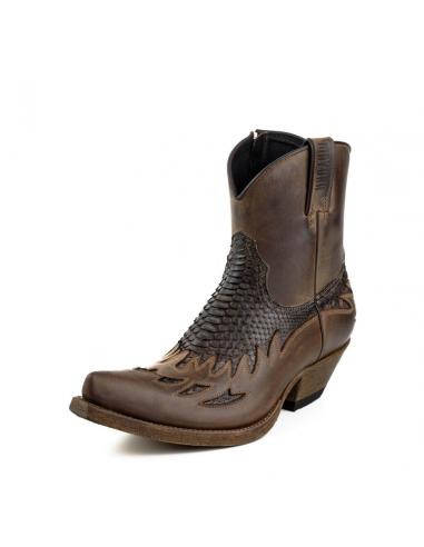 ANKLE BOOT DENIM MAYURA 012 CRAZY OLD SADALE / PITON TESTA TESTA MATE