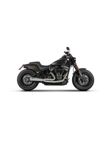 Zard 2-1 Short Cone Exhaust Softail M8 21–23 Euro 5 (stainless steel)